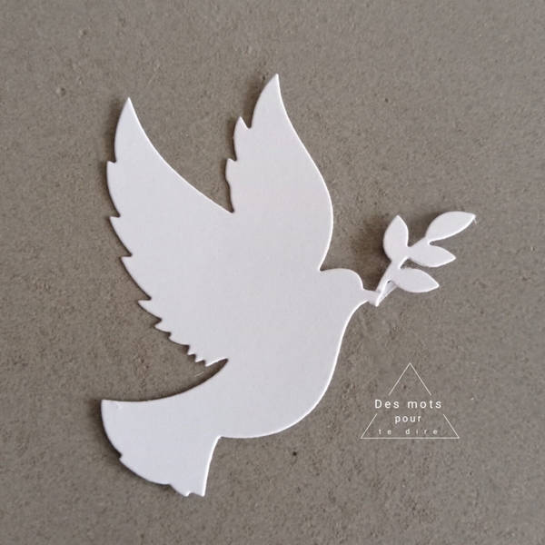 Découpe "Colombe" (Réf. AN25)