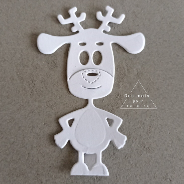 Découpe "Renne" (Réf. N54)