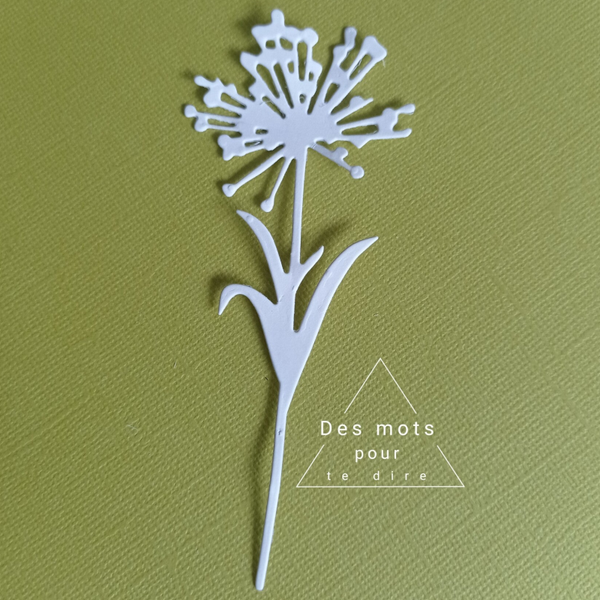 Découpe Fleur de pissenlit - Réf. FL11 -