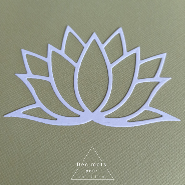 Découpe "Nénuphar" (Réf. FL17)
