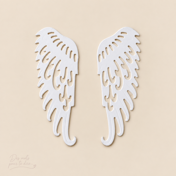 Paire d’ailes d’ange en papier – Découpes N28