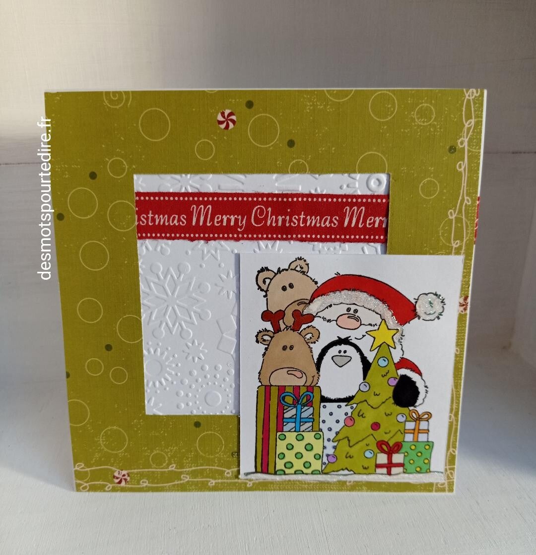 Carte de voeux "Equipe de choc"