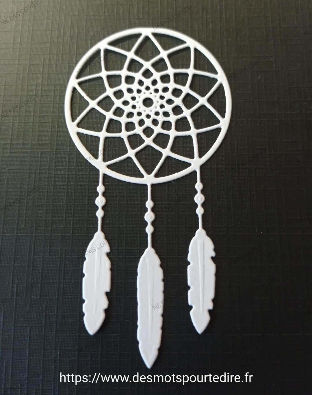 Découpe "Attrape Rêves" (Réf. D25)