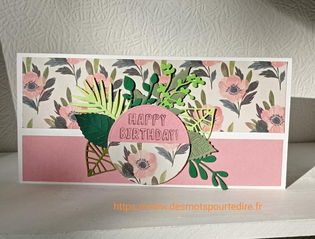 Carte "Happy Birthday"