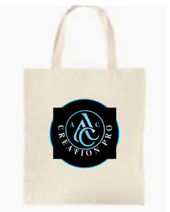 TOTE BAG Coton personnalisation 1 face offerte