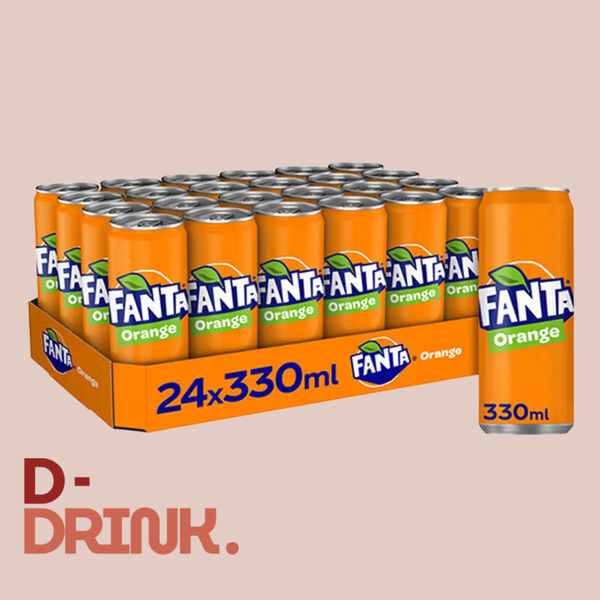 Fanta Orange - 24 x 330 ml