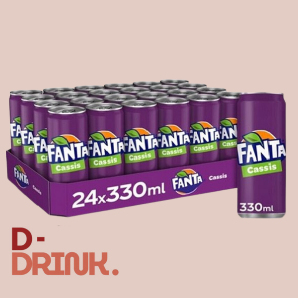 Fanta Cassis - 24 x 330 ml