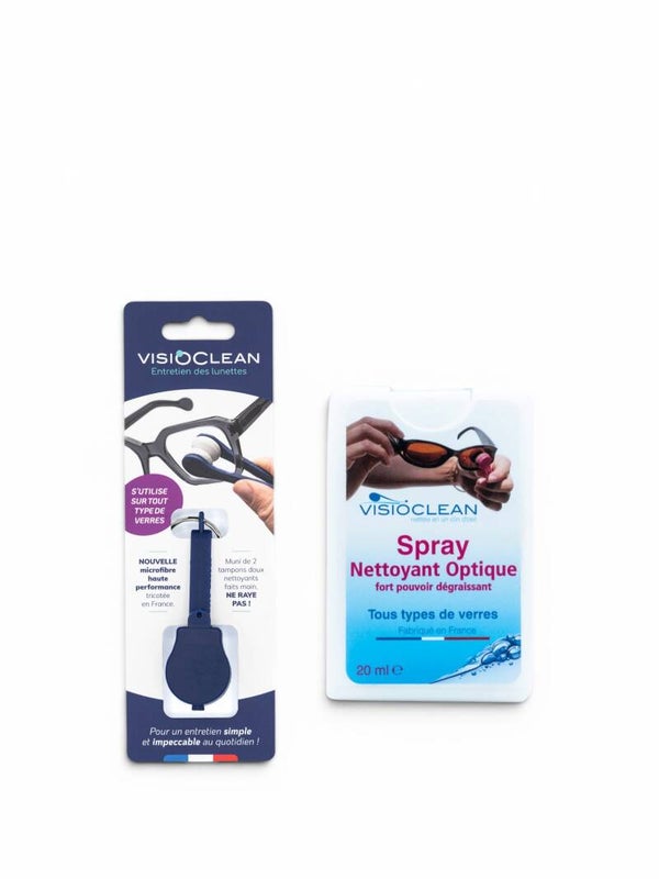 Pack pince nettoyante VISIOCLEAN + Spray nettoyant VISIOCLEAN