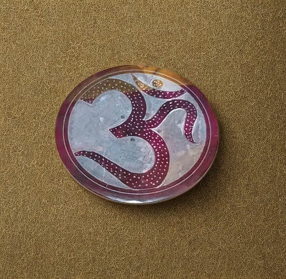 Incensario Om de piedra