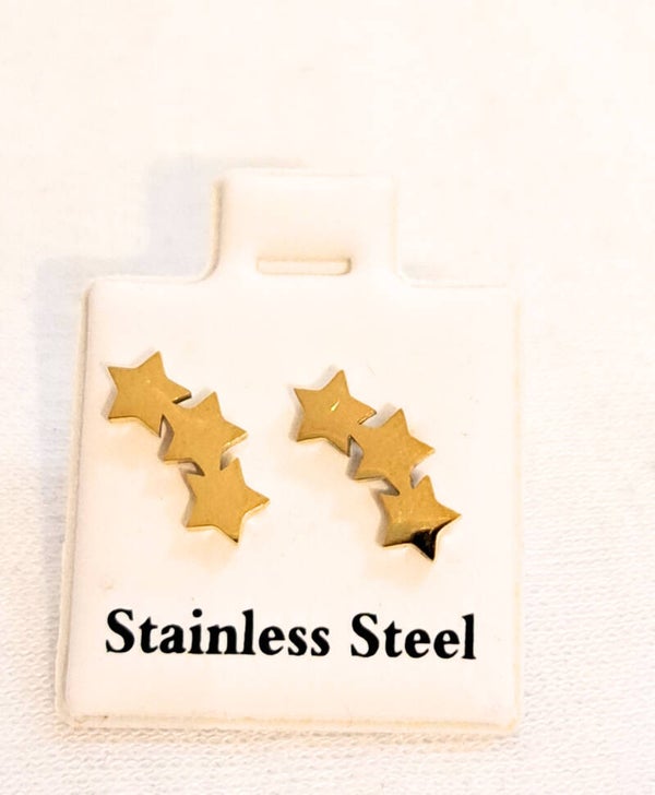 Pendientes estrellas