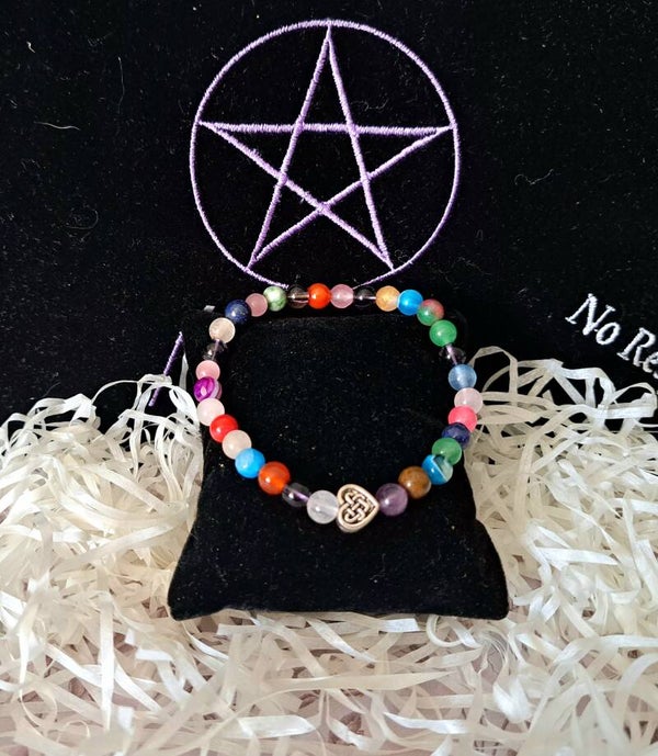 Pulsera de Cuarzos Mod corazón