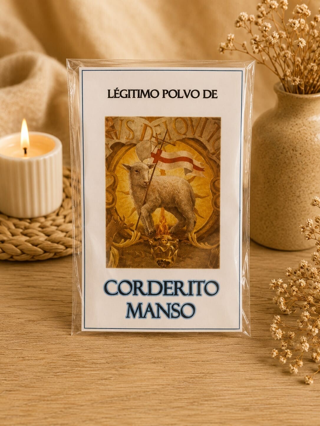 Polvo Corderito Manso – Armonía, Calma y Dulcificación
