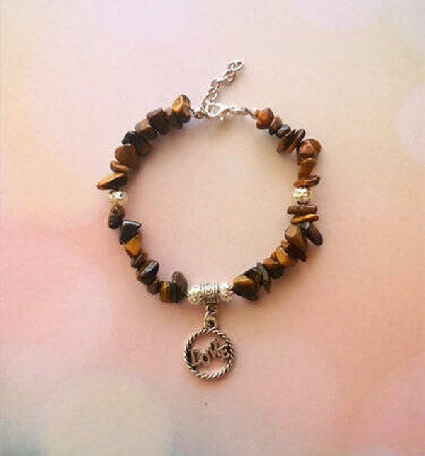 pulsera de ojo de tigre love