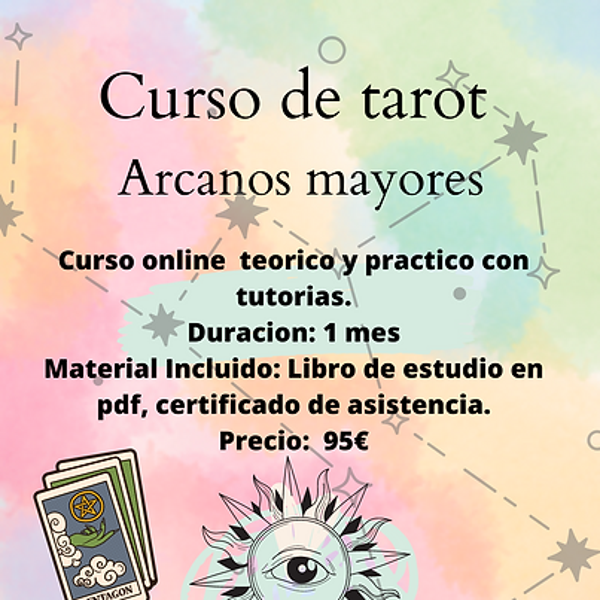 Curso Tarot Arcanos Mayores