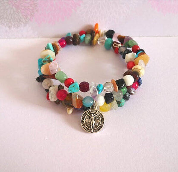 pulsera multigemas de san benito