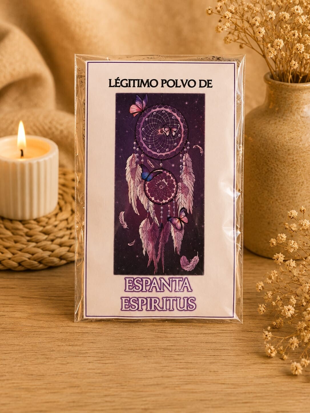 Polvo Espanta Espíritu – Limpieza, Alejamiento y Protección