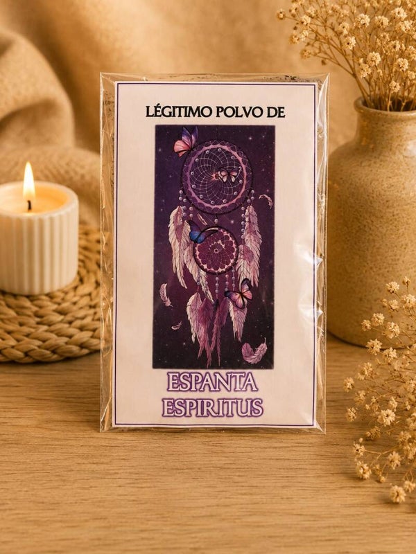 Polvo Espanta Espíritu – Limpieza, Alejamiento y Protección