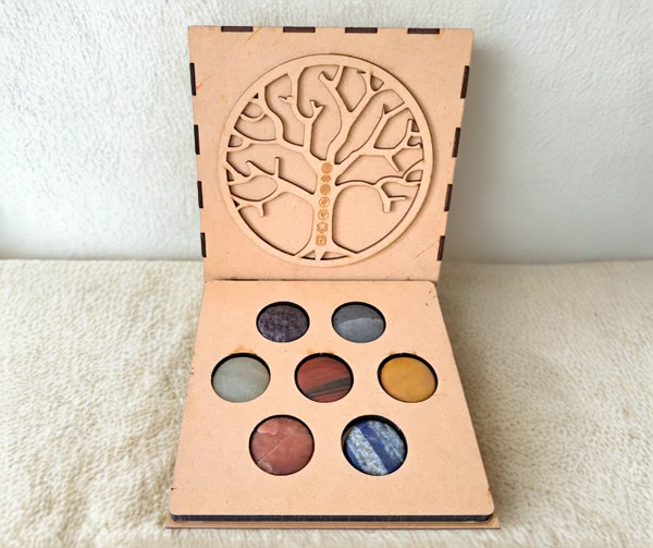 Set de Gemas De Los Chakras