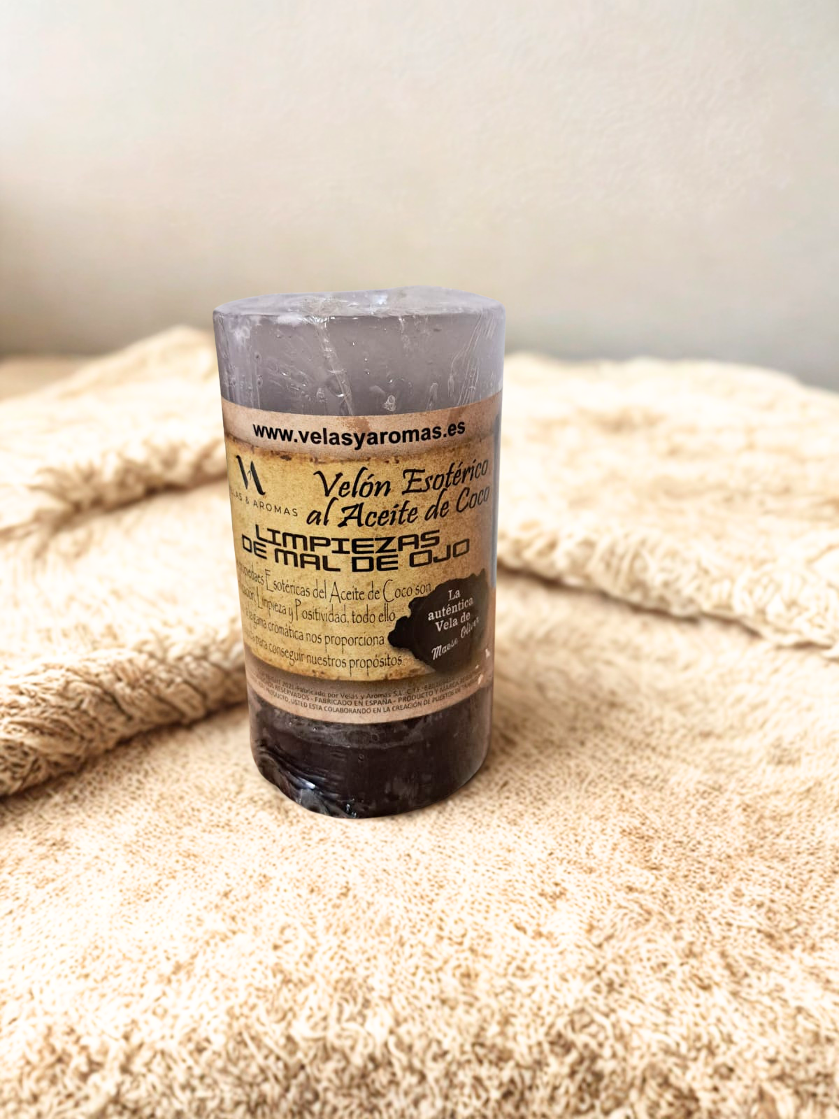 Velón de Coco – Limpieza del Mal de Ojo