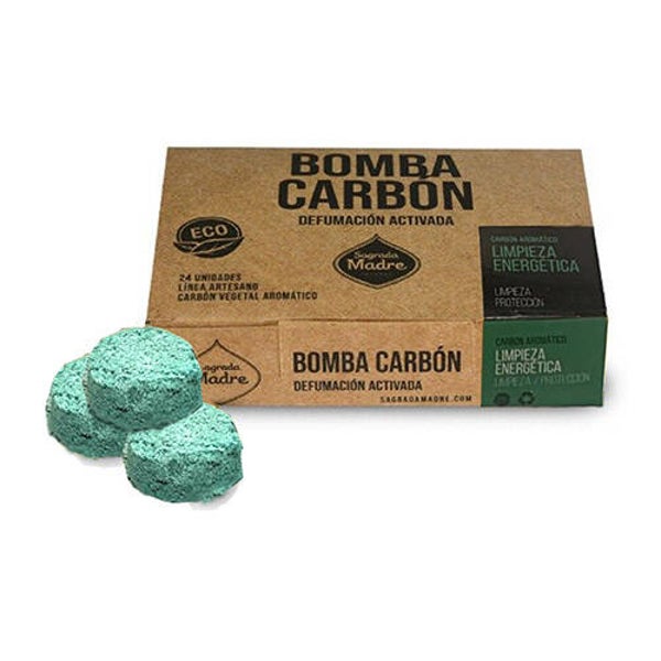 Bomba Carbón Defumación Activada de Limpieza Energética para limpieza y protección.