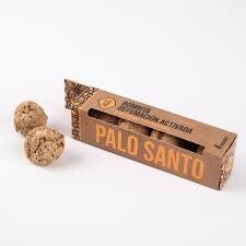 Bombita defumación activada palo santo