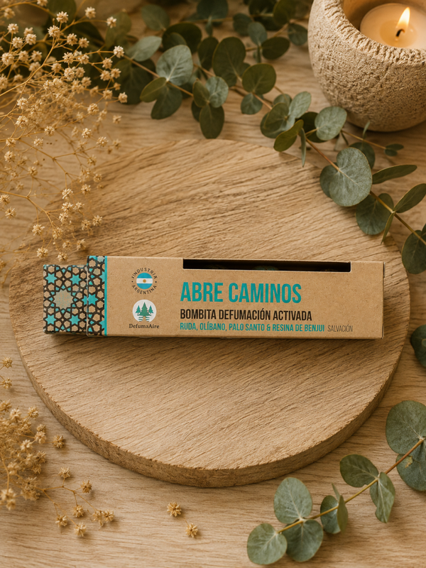 Bombita Defumación Activada Abre Caminos – Sagrada Madre