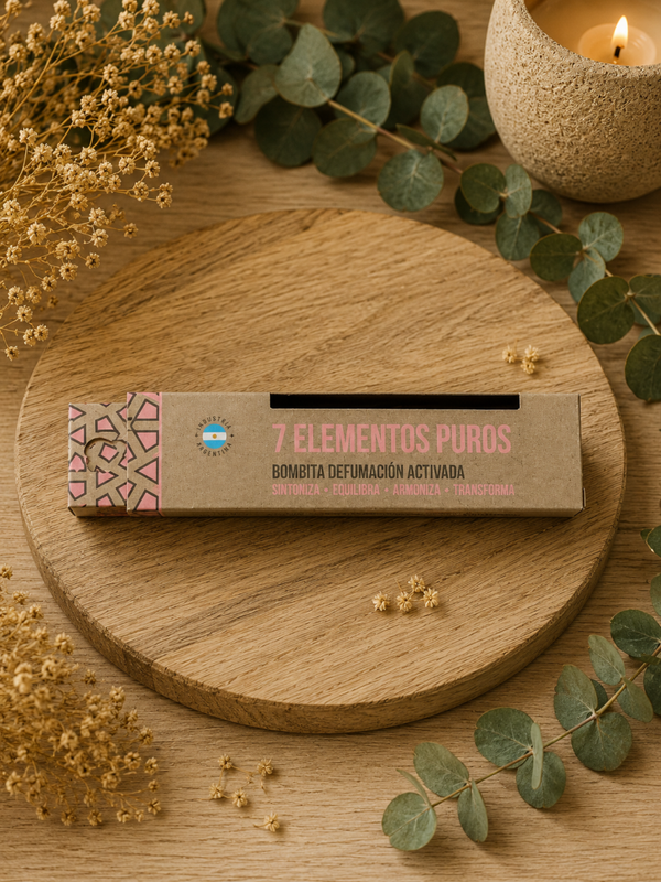 Bombita Defumación Activada 7 Elementos Puros – Sagrada Madre
