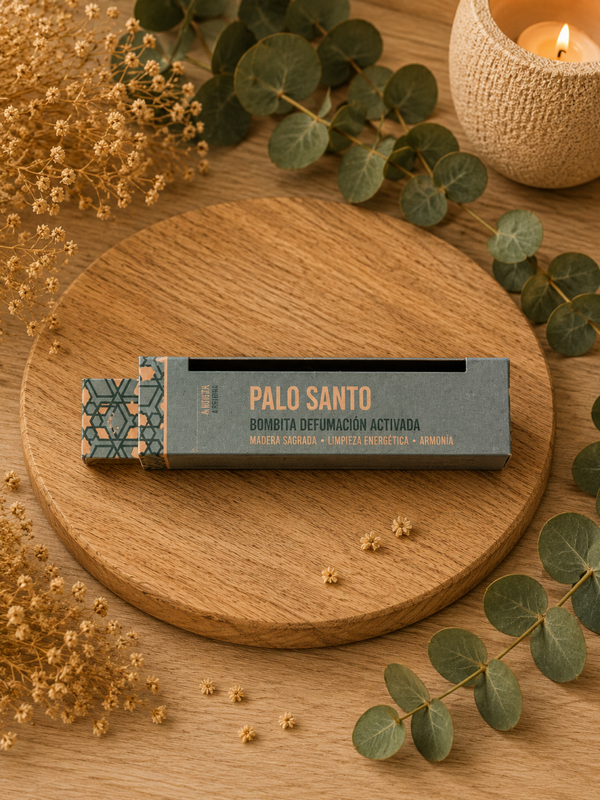 Bombita Defumación Activada Palo Santo – Sagrada Madre