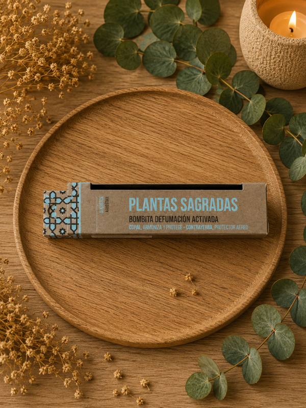 Bombita Defumación Activada Plantas Sagradas – Sagrada Madre