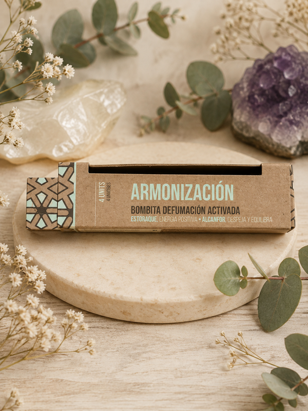 Bombita Defumación Activada Armonización – Sagrada Madre