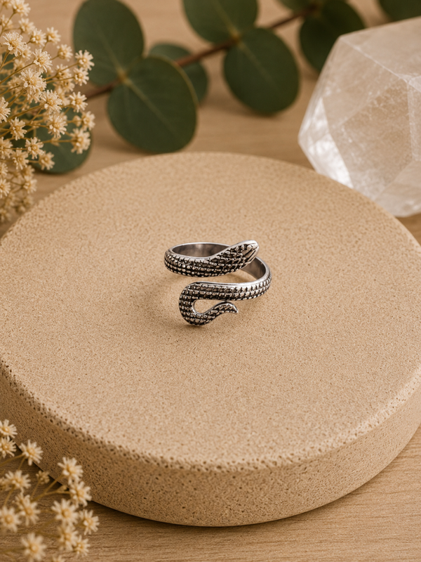 Anillo de Serpiente – Acero MOD1