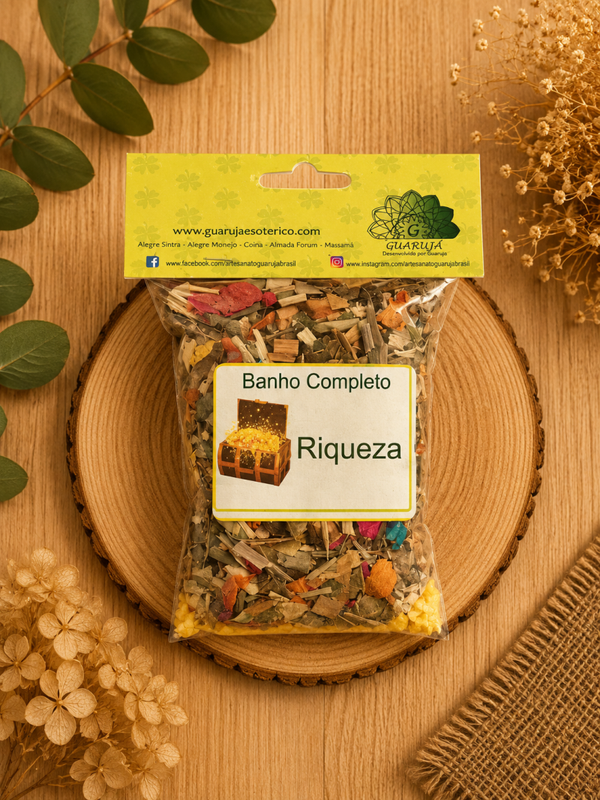 Súper Baño de Hierbas Atrae Riquezas