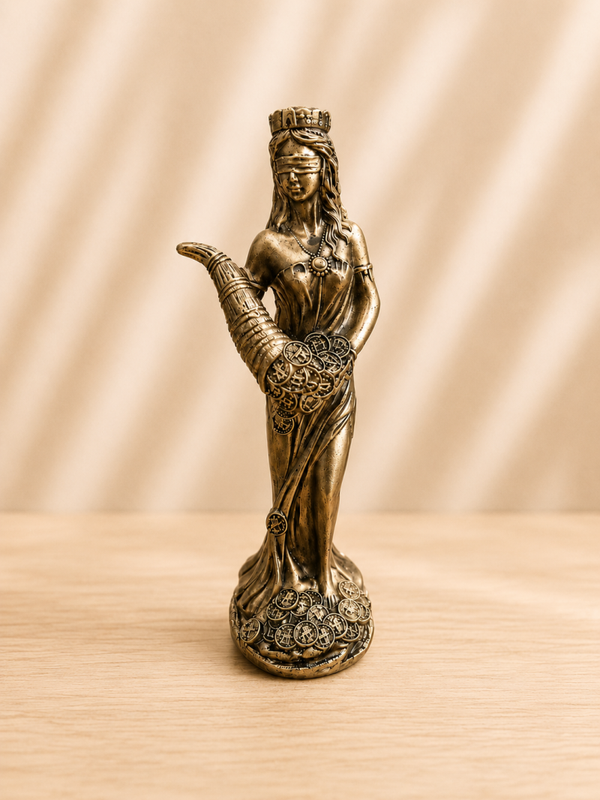 Diosa Fortuna de Resina – 15 cm