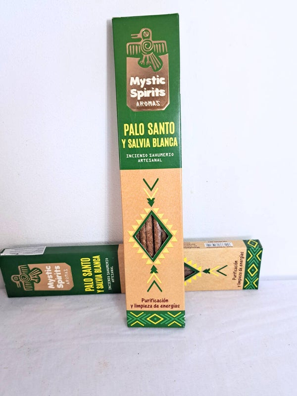 Incienso Mystic Spirits Palo Santo y Salvia Blanca