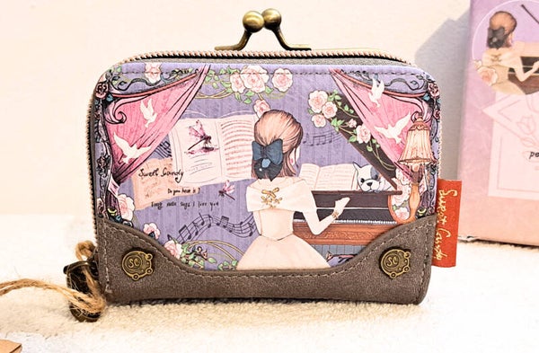 Cartera Sweet Candy gris