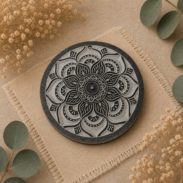 Incensario mandala