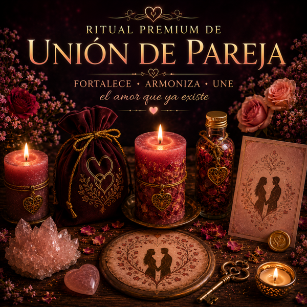 RITUAL PREMIUM DE UNIÓN Y FORTALECIMIENTO DE PAREJA