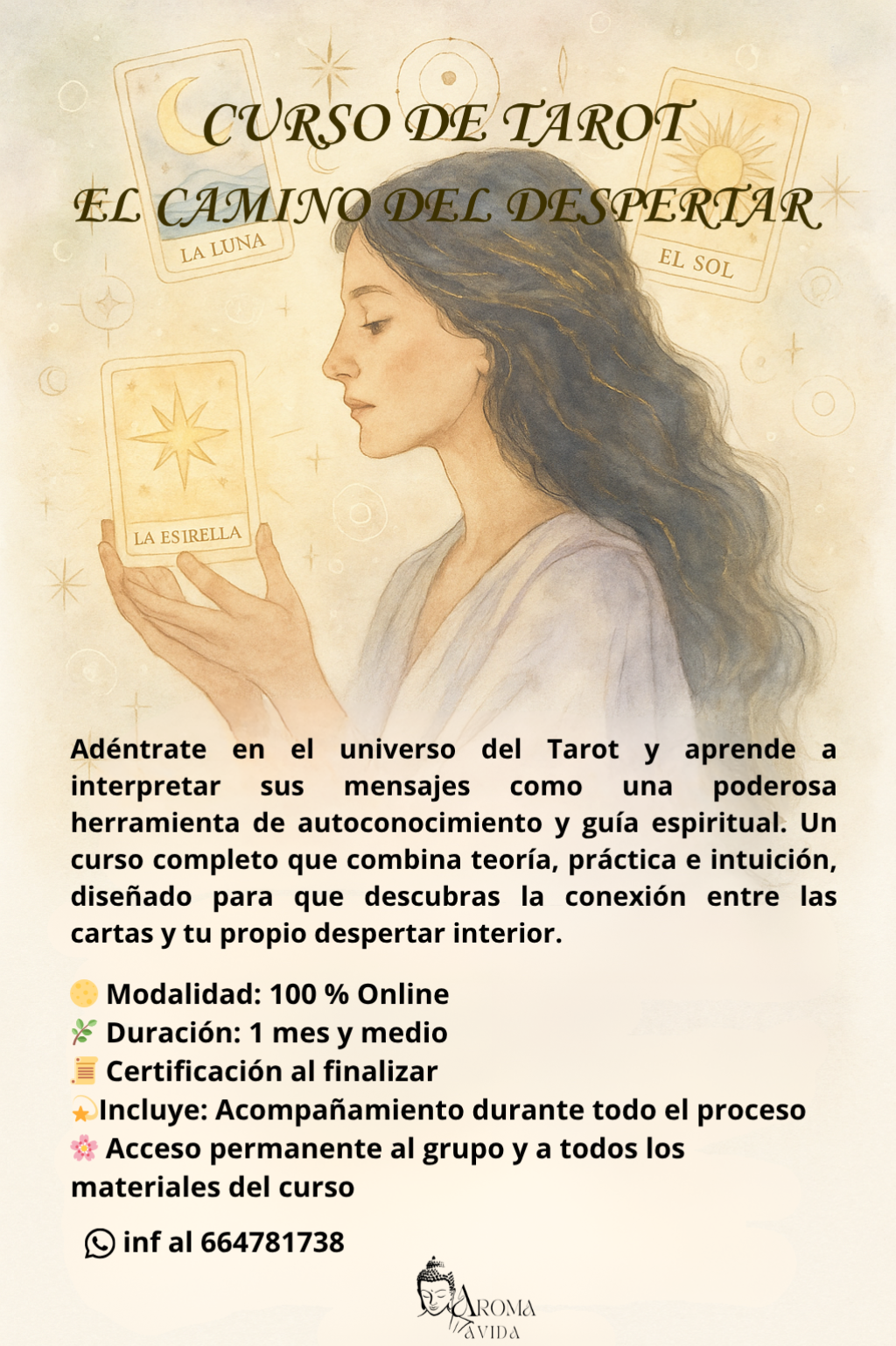 Curso de Tarot El Camino Del Despertar (Arcanos Mayores)