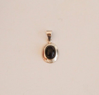 Colgante onix en plata