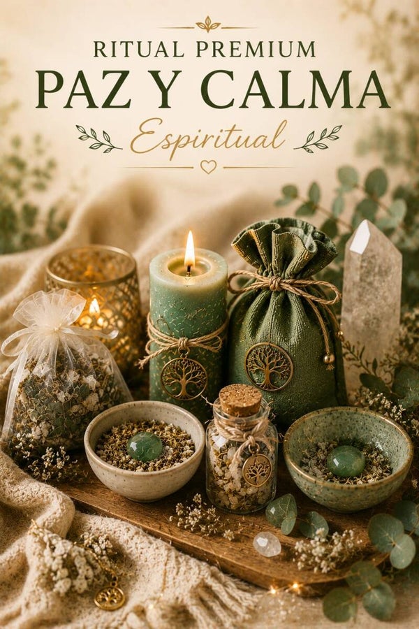 RITUAL PREMIUM DE PAZ Y CALMA ESPIRITUAL