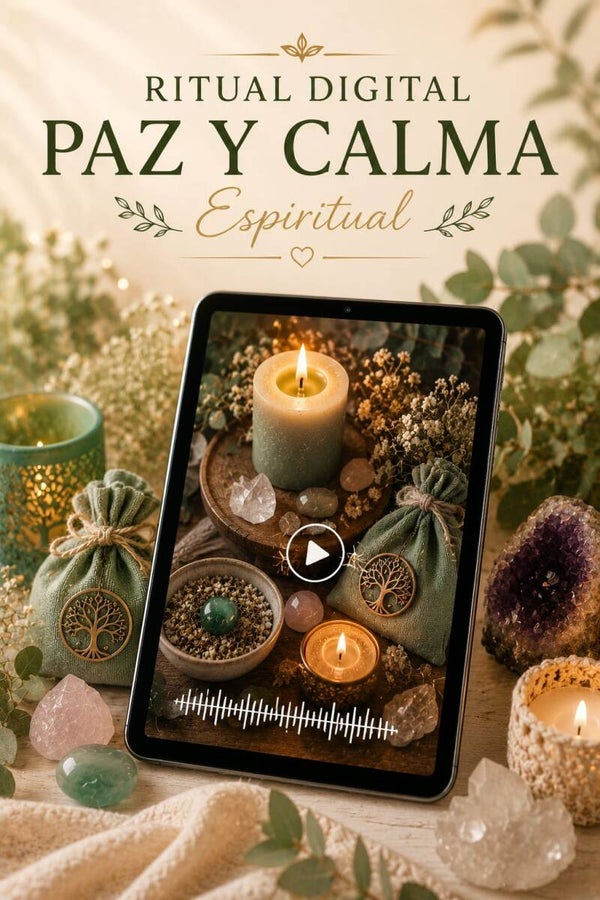 RITUAL DE PAZ Y CALMA ESPIRITUAL