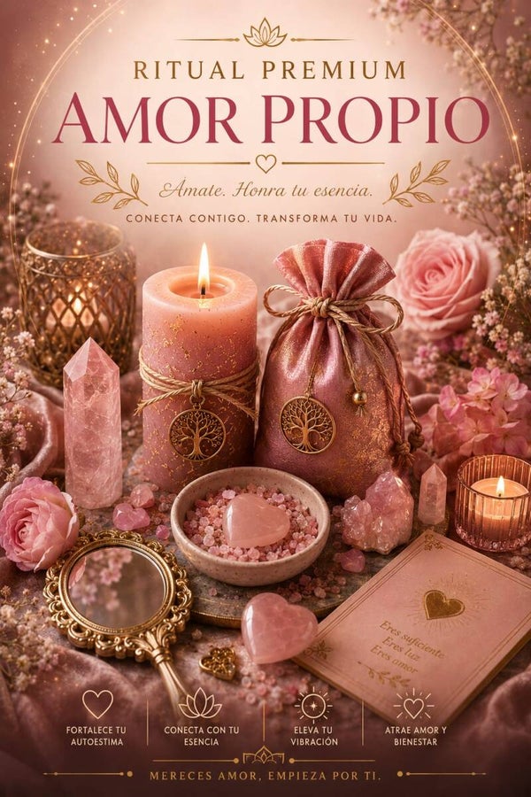 RITUAL PREMIUM DE AMOR PROPIO Y APERTURA AL AMOR