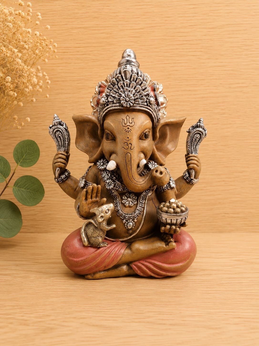 Figura de Ganesha de Resina 17cm