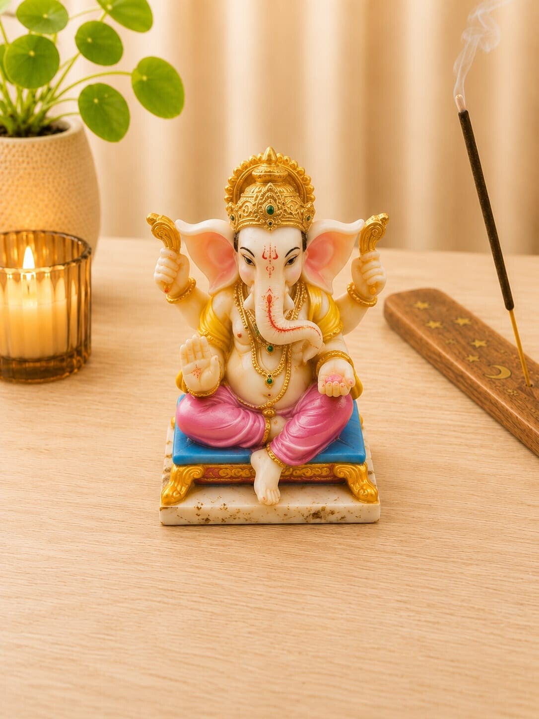 Figura de Ganesh de Resina