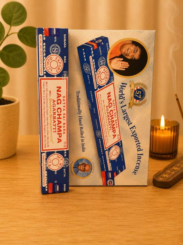 Incienso Nag Champa Clásico Azul
