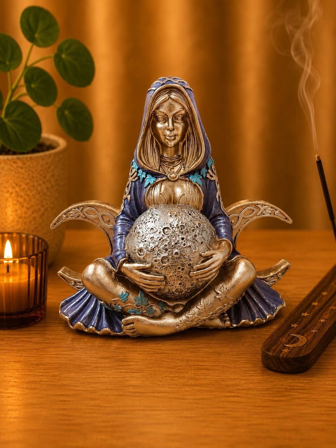 Figura Gaia de Resina