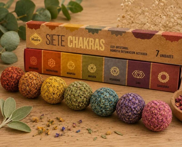 Bombita defumación 7 chakras