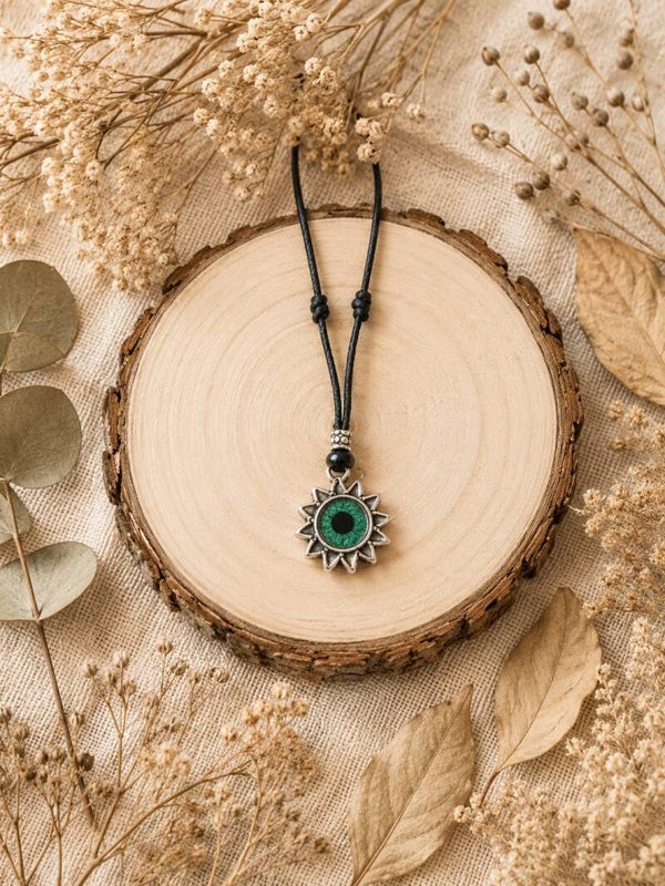 Amuleto ojo con aceite protector