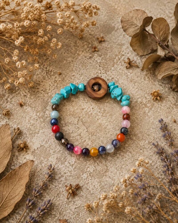 pulsera de gemas naturales mod33