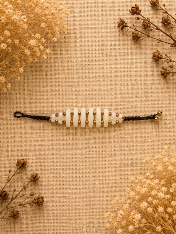 pulsera howlita blanca